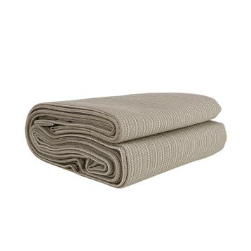Balkondoek 80 cm hoog x 500 cm Sahara sand, Tuin en Terras, Schaduwdoeken, Ophalen of Verzenden, Nieuw