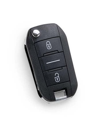 Citroën DS3 (2019-2022) klapsleutel, 3 knop remote, Ophalen, Nieuw