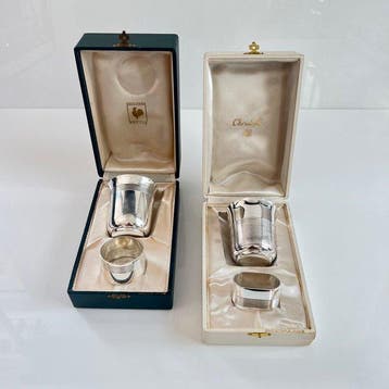 Christofle, Gallia - Luc Lanel - Bekerglas (4) - Originele