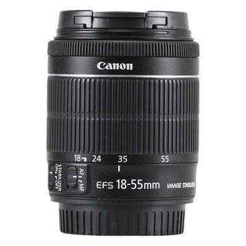 Canon EF-S 18-55mm f/3.5-5.6 IS STM met garantie, Audio, Tv en Foto, Ophalen of Verzenden, Gebruikt