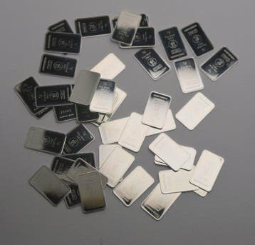 50 gram - Zilver .999 - 50 x 1 Gramm 999 Silver (Heimerle +