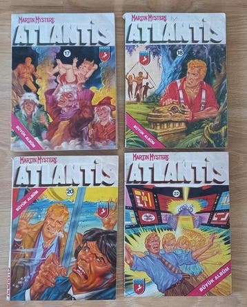 Martin Mystère - Atlantis - Turkish edition - 4 Album - 1984, Nieuw