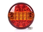 LED Achterlicht hamburger model 12v/24v E9 SAE keur, Verzenden, Nieuw