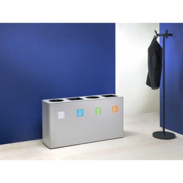 Functionals Dunk 4 afvalscheidingssysteem  - grijs, Huis en Inrichting, Verzenden, Nieuw