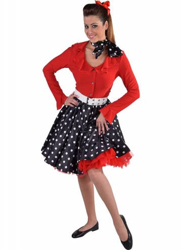 Rock & Roll rok zwart, Kleding | Dames, Carnavalskleding en Feestkleding, Ophalen of Verzenden, Nieuw