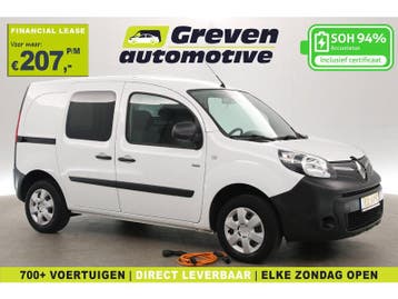 Renault Kangoo Z.E. 33kWh | Koopaccu | SOH 94% | Airco |, Automaat, Renault, Wit, Elektrisch