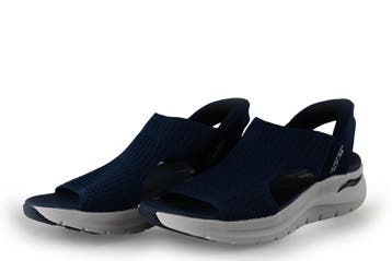 Skechers Sandalen in maat 38 Blauw, Kleding | Dames, Skechers, Sandalen of Muiltjes, Zo goed als nieuw, Verzenden