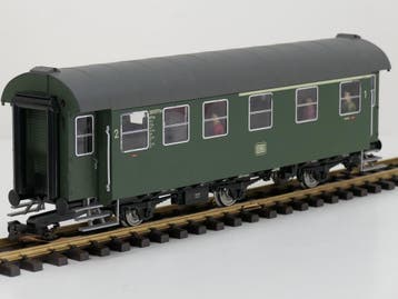 PIKO 37601 G Umbauwagen AB3yg 1./2. Klasse DB IV, Kugella..., Ophalen of Verzenden, Gebruikt, Overige typen, Analoog