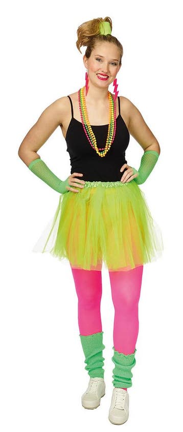 Tutu Set Neon Groen Amanda, Ophalen of Verzenden, Nieuw