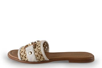 Graceland Slippers in maat 38 Beige, Slippers, Verzenden, Beige, Zo goed als nieuw