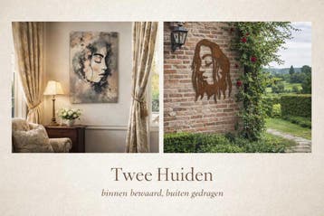 Staal voor buiten - Dibond voor binnen, Ophalen of Verzenden