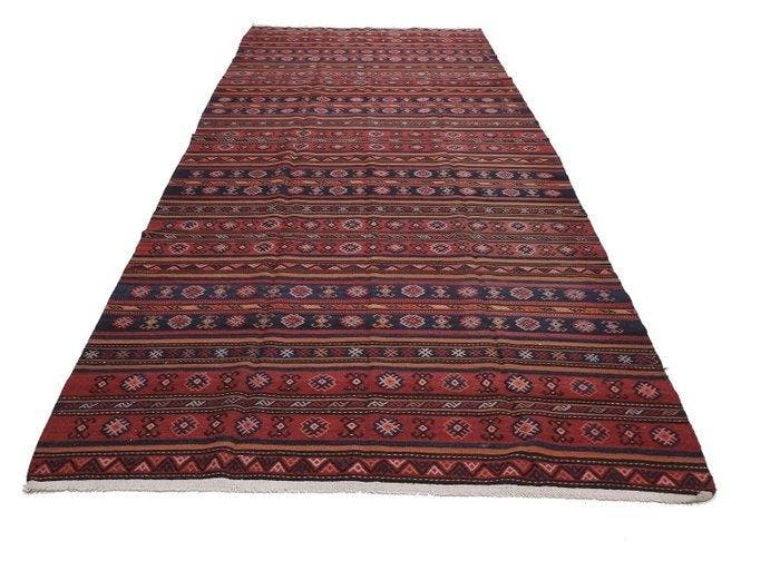 Oude Konya-kilim van echte wol - Tapijt - 460 cm - 180 cm -, Huis en Inrichting, Stoffering | Tapijten en Kleden