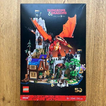 Lego - Ideas - 21348 - Dungeons & Dragons: Red Dragon Tale, Nieuw