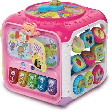 VTech Baby Activiteiten Kubus - Educatief Babyspeelgoed -, Ophalen of Verzenden, Zo goed als nieuw