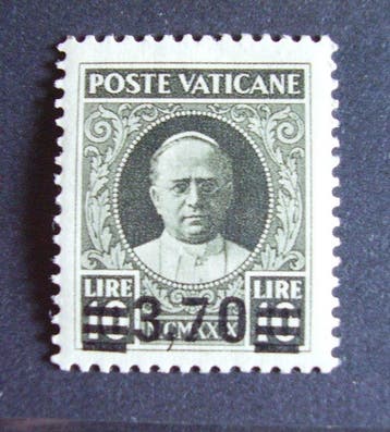 Vaticaanstad - Voorlopige S. B40, Gestempeld