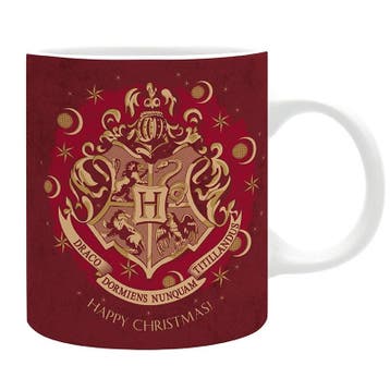 Harry Potter Hogwarts Kerstmis Rood Mok, Verzamelen, Ophalen of Verzenden, Nieuw