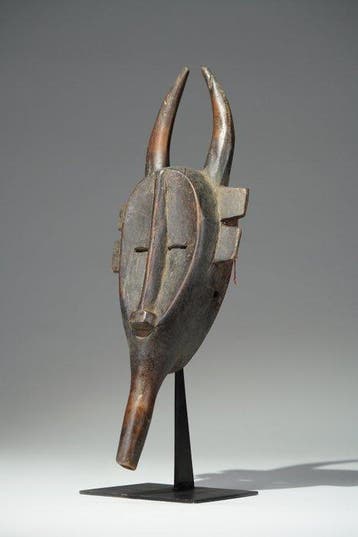 Een houten masker - Tagbana - Ivoorkust (Zonder