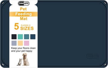 Siliconen placemat huisdieren | Blauw | 49% Korting, Ophalen of Verzenden, Zo goed als nieuw