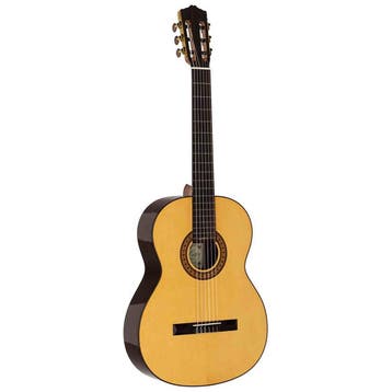 Salvador Cortez CS-32 Klassieke Gitaar 4/4 Naturel Hoogglans, Muziek en Instrumenten, Ophalen of Verzenden, Nieuw