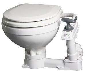AquaT handpomp scheepstoilet, compact pot, Watersport en Boten, Ophalen of Verzenden, Nieuw
