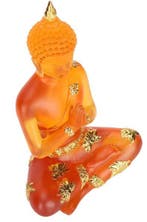 Transparant Zittend Boeddhabeeld Geluk Feng Shui Decor, Verzenden, Nieuw