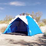 vidaXL Strandtent 3-persoons waterdicht snelontgrendeling, Verzenden, Nieuw, Tot en met 2
