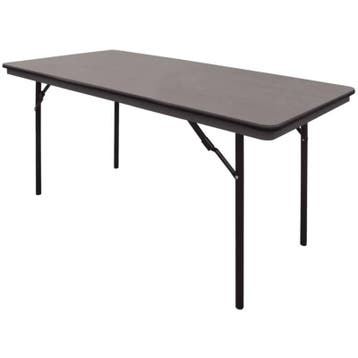 Inklapbare tafel zwart - 152 cm, Verzenden, Nieuw in verpakking
