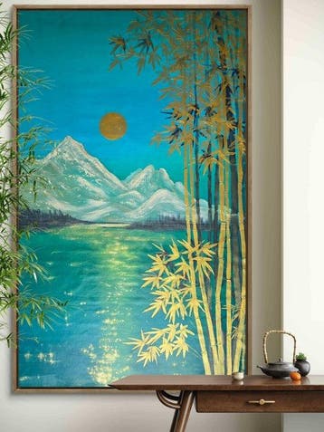 Alla Faber - Serie: Horizon - The Golden Path XXL, Antiek en Kunst