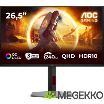AOC Q27G4ZDR 27  Quad HD 240Hz OLED Monitor, Computers en Software, Verzenden, Nieuw, AOC