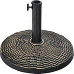 Nieuwe Ronde Parasolstandaard / Parasolvoet van Hars – 10 kg, Verzenden, Nieuw, Parasolvoet