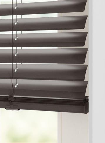 HEMA Jaloezie aluminium mat 50mm bruin, Huis en Inrichting, Verzenden, Nieuw