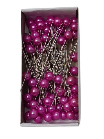 Parelspelden Push pin Fuchsia 8 mm Set 72, Ophalen of Verzenden, Nieuw