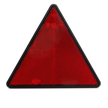 Reflector Driehoek Rood - 143x162mm - Reflector - Reflectiep, Ophalen of Verzenden, Nieuw, Universele onderdelen