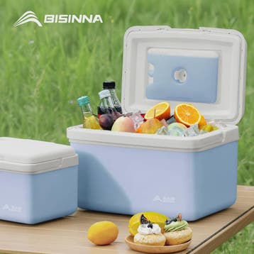 BISINNA Camping Koelbox 6L/9L/15L - Draagbare Outdoor Koelbo, Verzenden, Nieuw