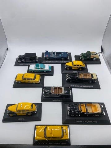 Altaya, IXO 1:64 - Modelauto (11) - Amerikaanse, Nieuw