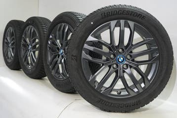 BMW X1 iX1 U11 BEV X2 iX2 U10 879 18 inch velgen Bridgestone, 18 inch, Gebruikt, Velg(en), Winterbanden