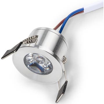 LED Veranda Spot Verlichting - Velvalux - 1W - Natuurlijk, Ophalen of Verzenden, Nieuw, Overige fittingen, Plafondspot of Wandspot