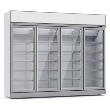 Koelkast 4 Glasdeuren 2060L  INS-2060R, Zakelijke goederen, Horeca | Keukenapparatuur, Nieuw in verpakking, Koelen en Vriezen