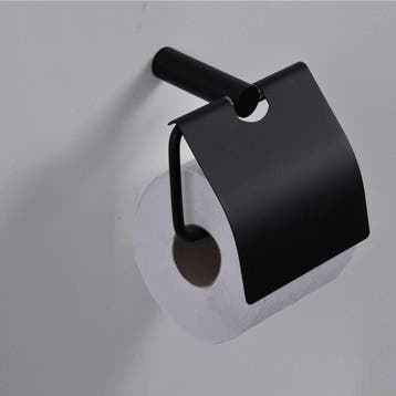 Toiletrol Houder Met Klep Zwart, Ophalen of Verzenden, Nieuw