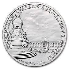 Britain Landmark - Buckingham Palace 1 oz 2019, Verzenden, Losse munt, Zilver