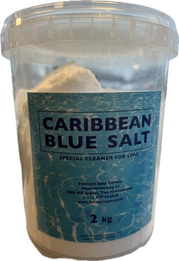 Caribbean Blue salt - zout voor de spas, Verzenden, Nieuw