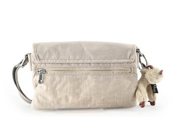 Kipling Schoudertas Beige, Verzenden, Zo goed als nieuw, Beige