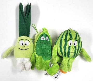 TCC Lidl Goodness Gang knuffel, mini fruit en groente, Verzenden, Gebruikt