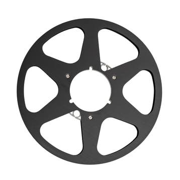 Retroreels Bandrecorder Spoel 26,5cm | Aluminium Zwart Ty..., Audio, Tv en Foto, Bandrecorders, Verzenden