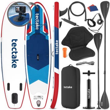 2-in-1 SUP-board, 288 cm, opblaasbaar, complete set, Watersport en Boten, Verzenden, Nieuw