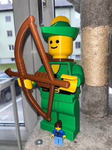 Lego MOC (My own creation) - Forestmen, Castle - 6054, Nieuw