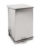 Pedaalemmer met scharnierdeksel 152L | 53.5x53.8x78(h)cm, Verzenden, Nieuw in verpakking