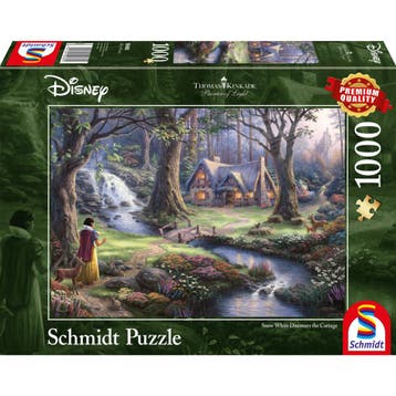 Disney Dreams Puzzel Sneeuwwitje Ontdekt de Hut (1000 stukke, Ophalen of Verzenden, Nieuw
