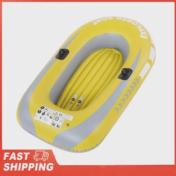 Opblaasbare Kano voor 2 Personen - PVC Roeiboot voor Vissen,, Watersport en Boten, Verzenden, Nieuw