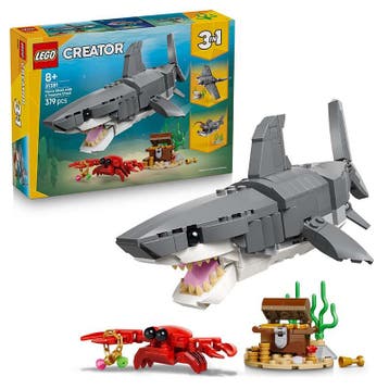 LEGO Creator 3in1 - Fierce Shark with a Treasure Chest 31381, Ophalen of Verzenden, Nieuw